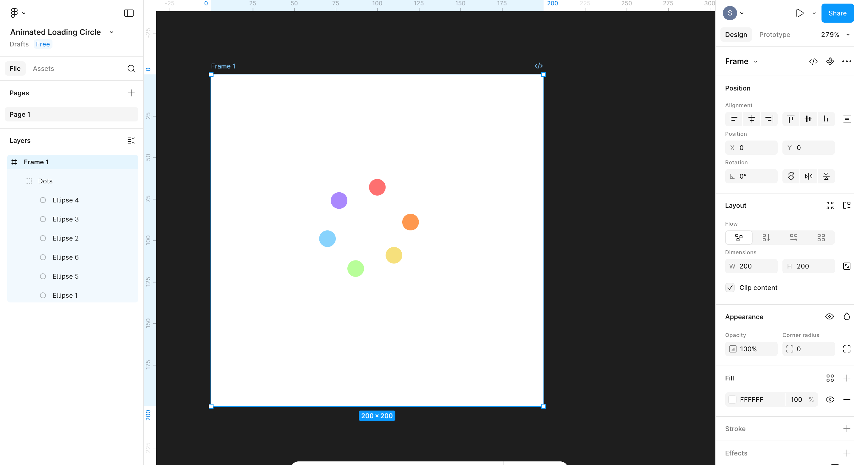 Figma Animation Tutorial Gif 2