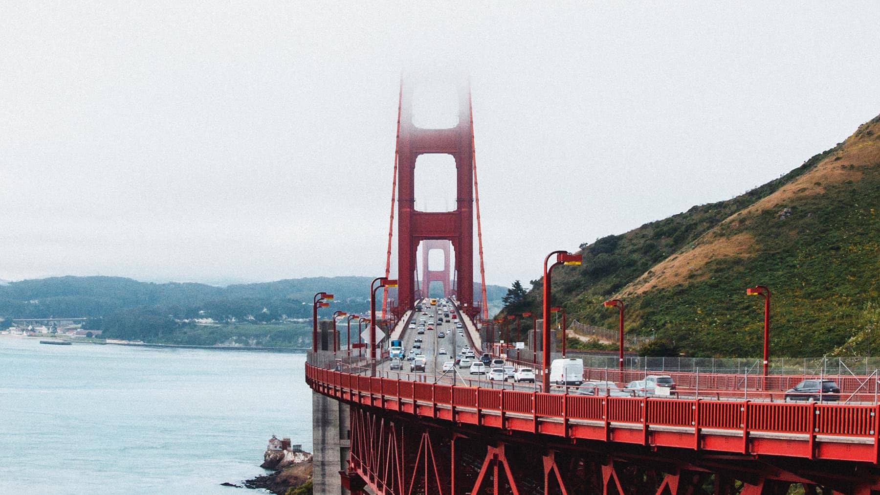 A view of the Golden Gate Bridge