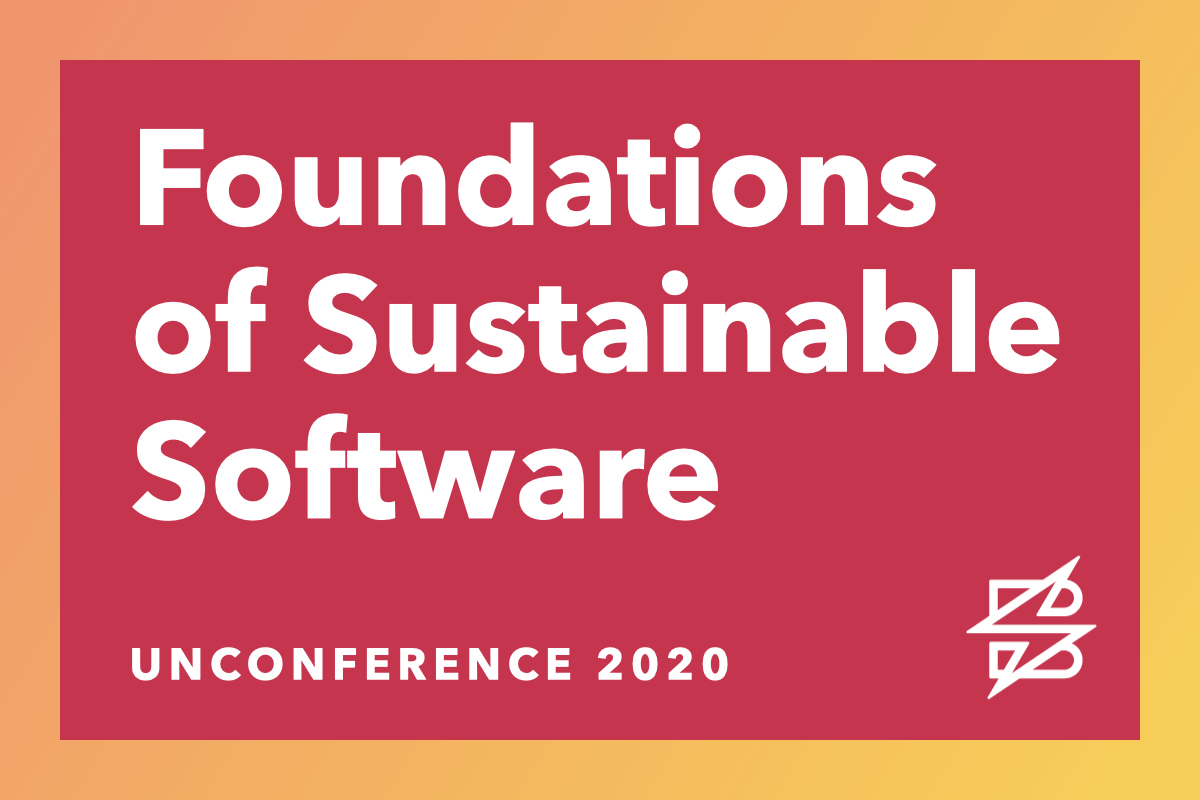 Foundations of Sustainable Software
