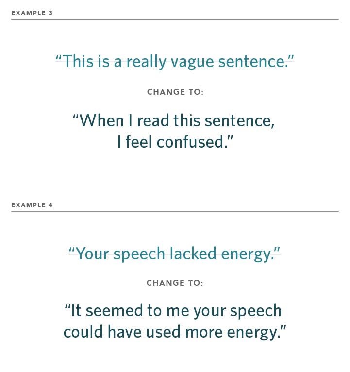 How to Give Constructive Criticism