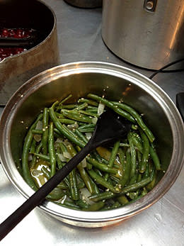 Green beans.