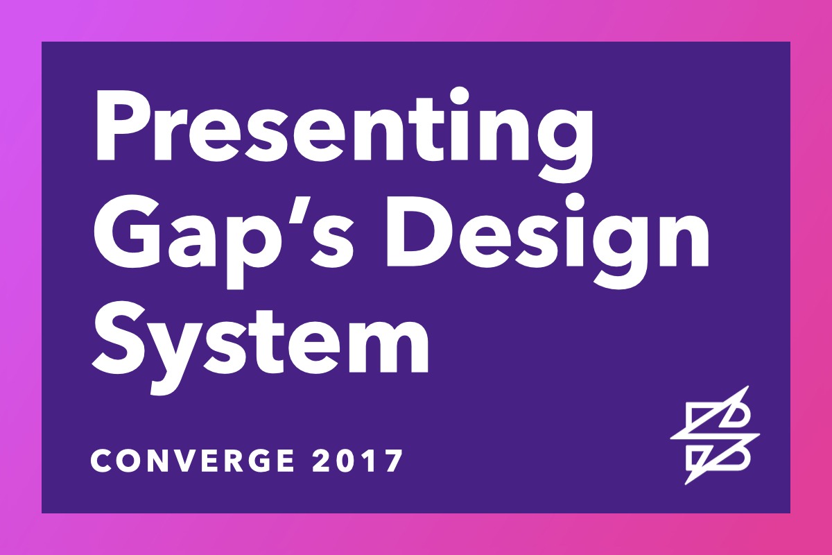 Presenting Gap's Design System