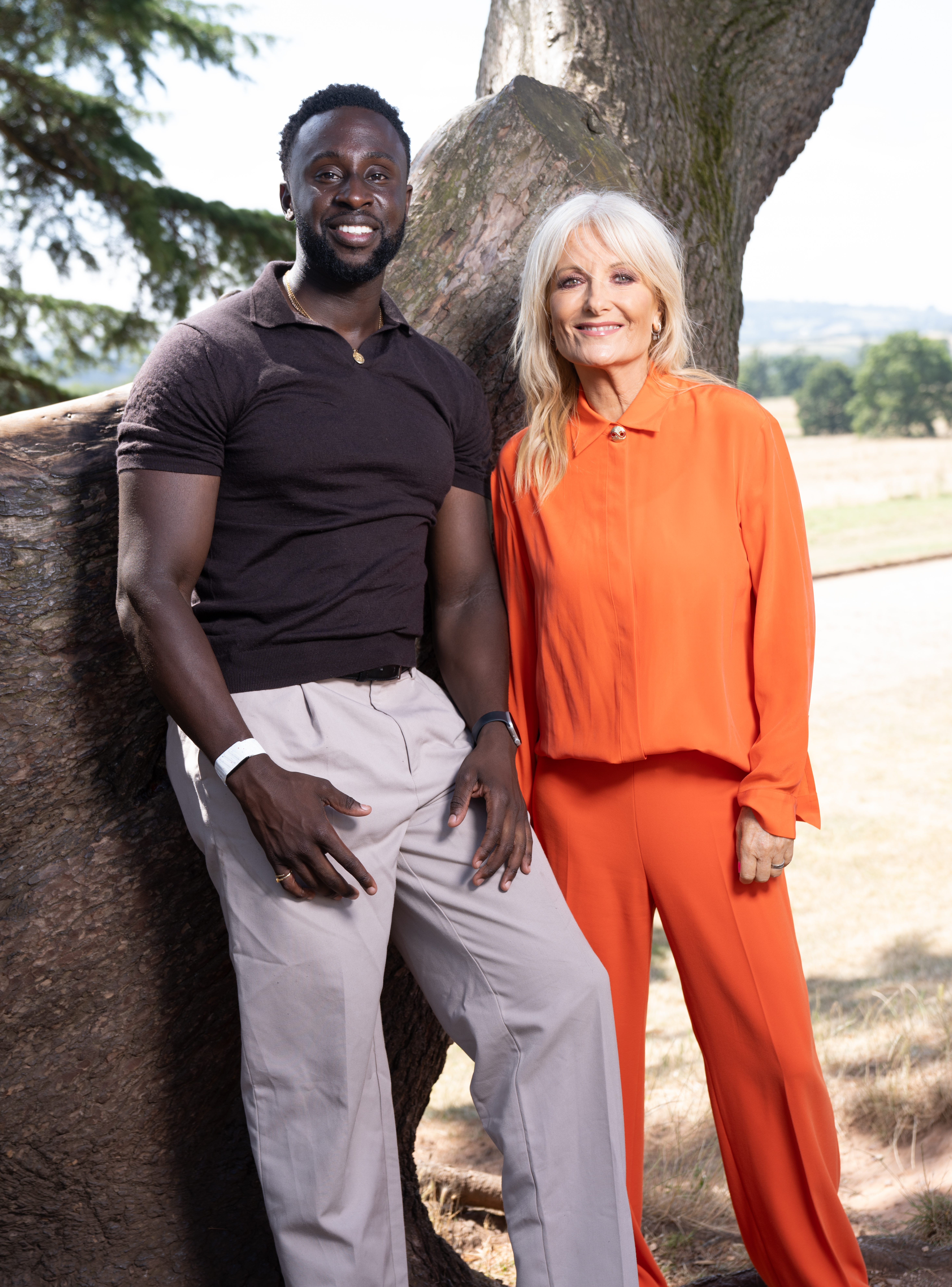 A photo of Dr Bolu Eso And Gaby Roslin