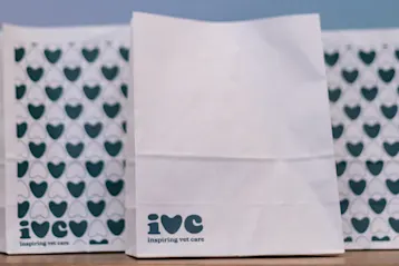 Prescription bags from inspiring vet care.