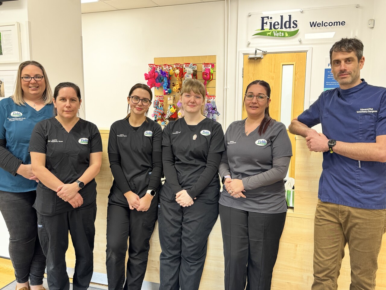 Fields Vets, Newport Team