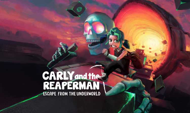 carly and the reaperman game art