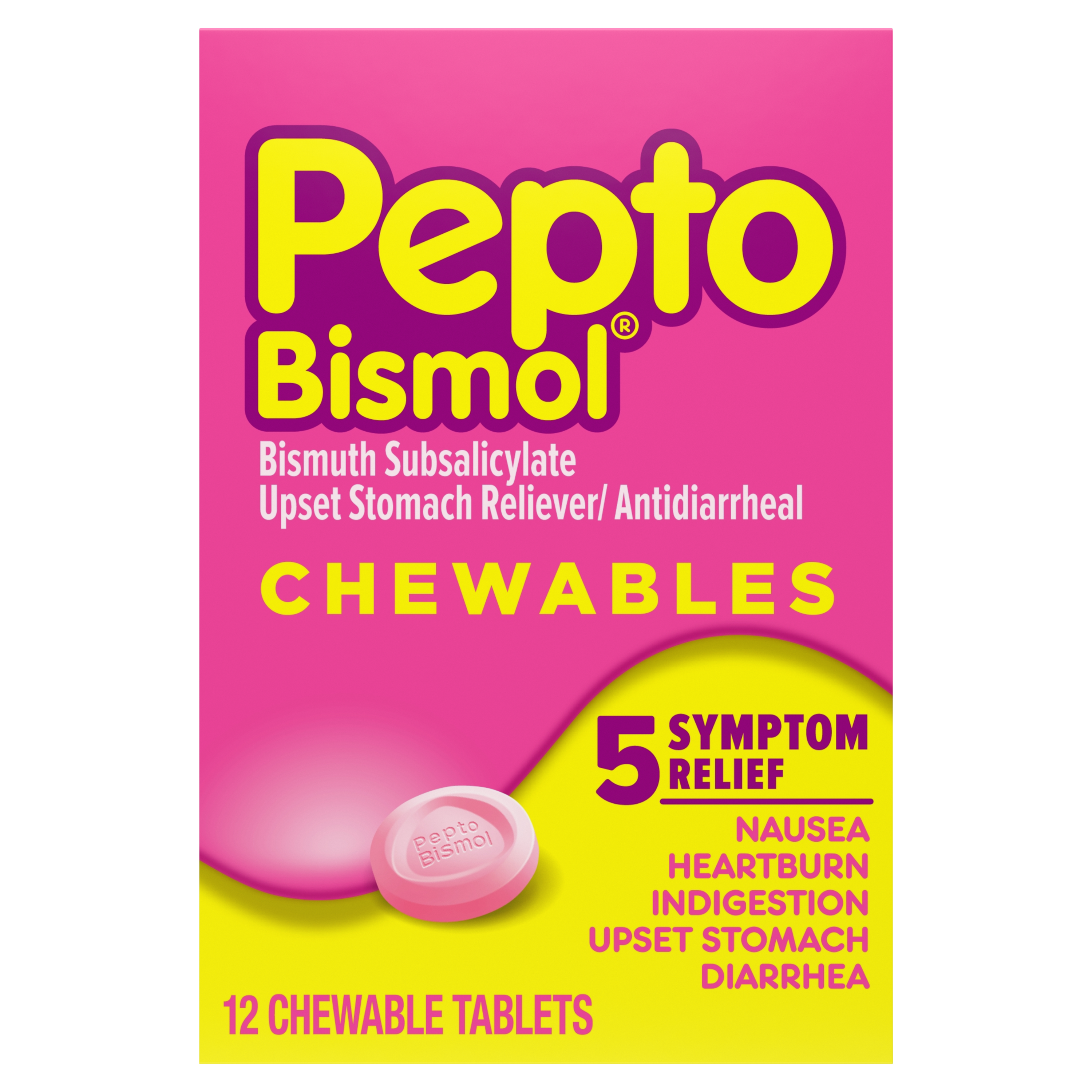 Pepto Bismol Tablet Dosage Chart