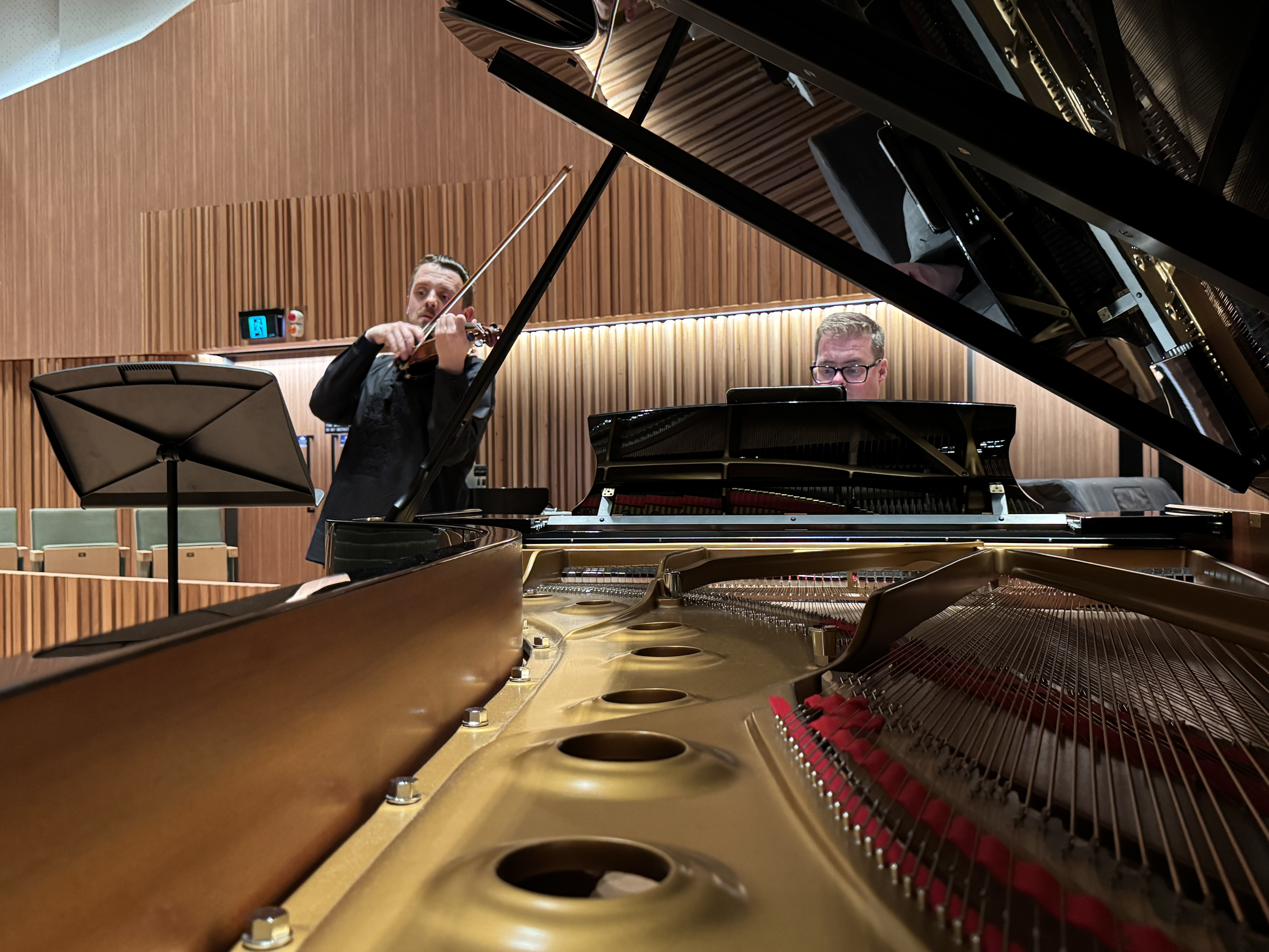 Markiyan Melnychenko and Stewart Kelly