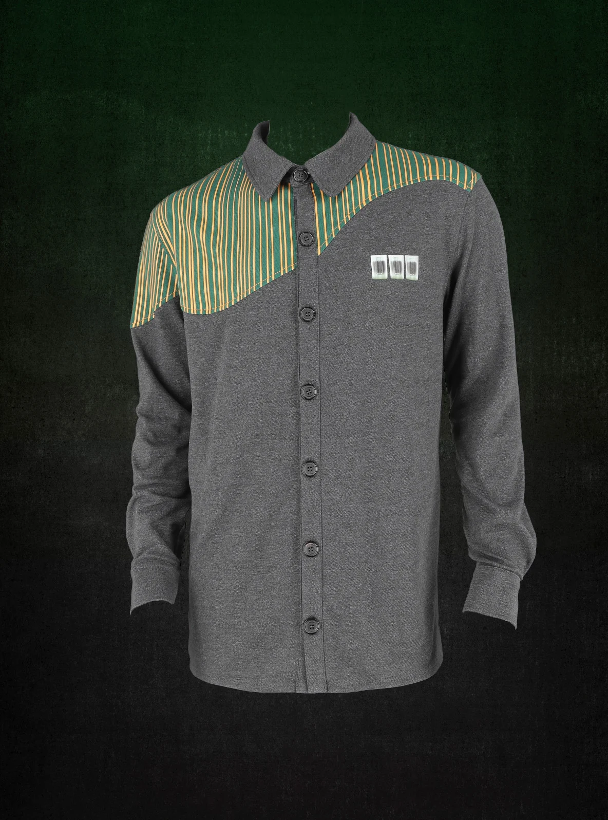 Jägermeister x Damur Shirt grau - Front