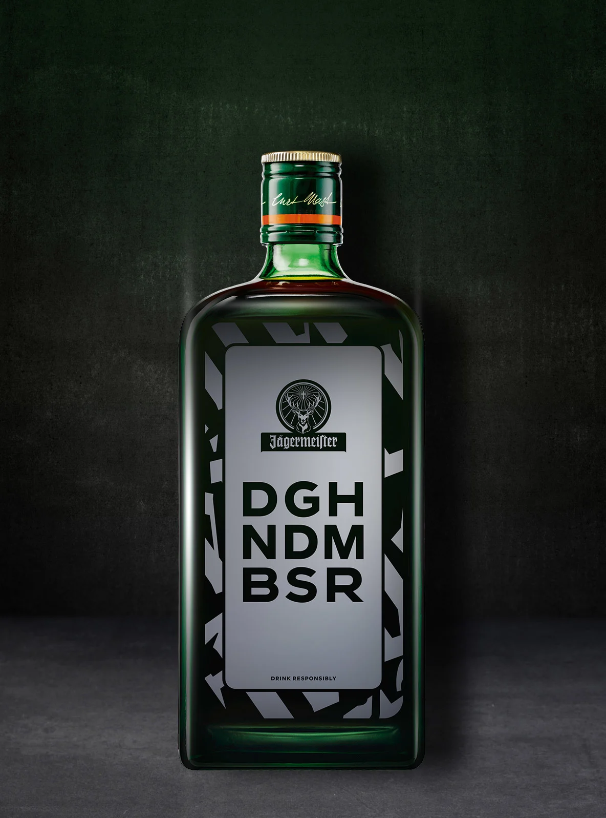 Jägermeister x "DGHNDMBSR" Flasche JM