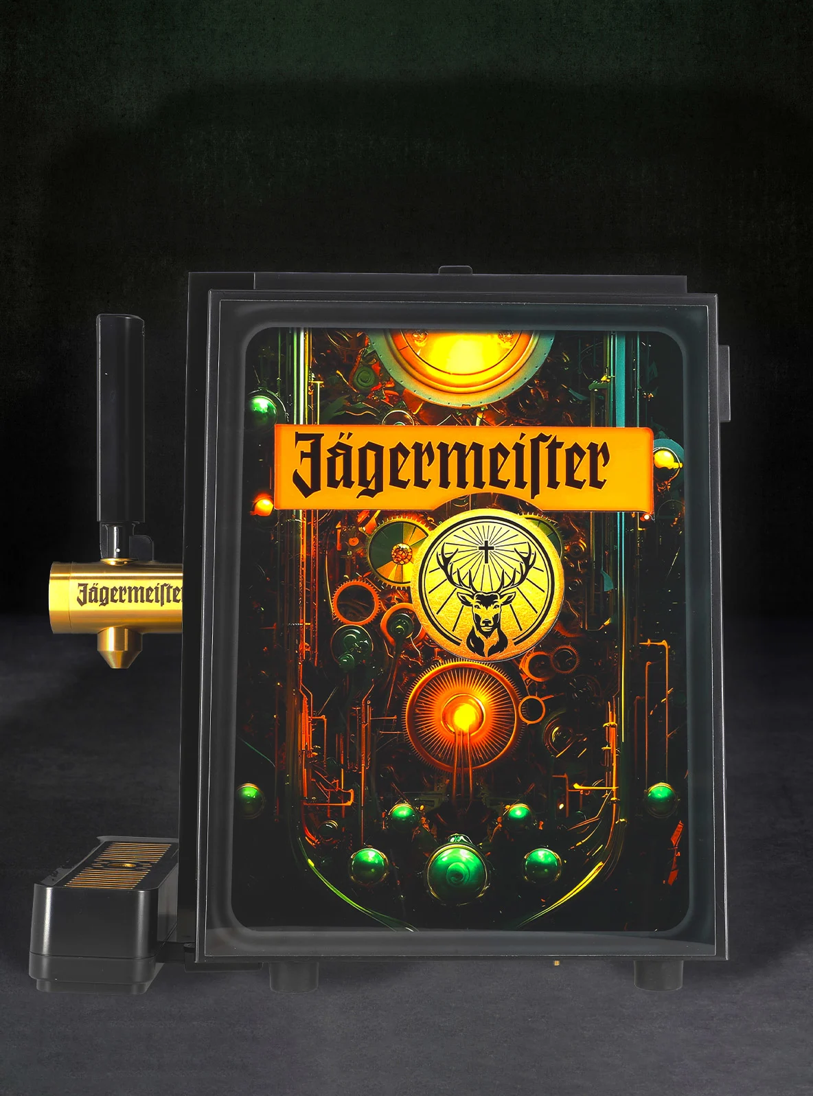 Jägermeister 1-Bottle-Tap-Machine Folie Front