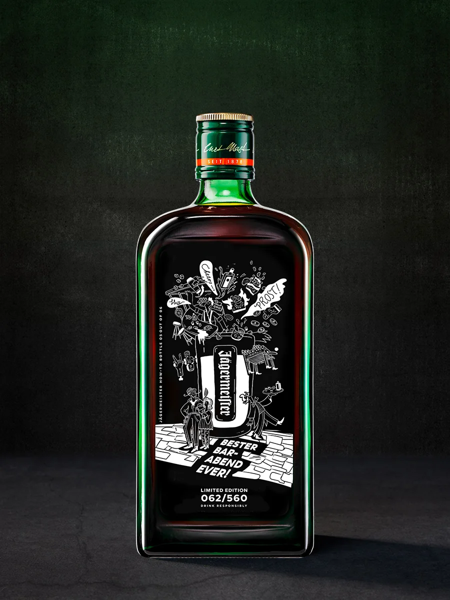 Jägermeister Limited Bottle Drop Bester Bar Abend