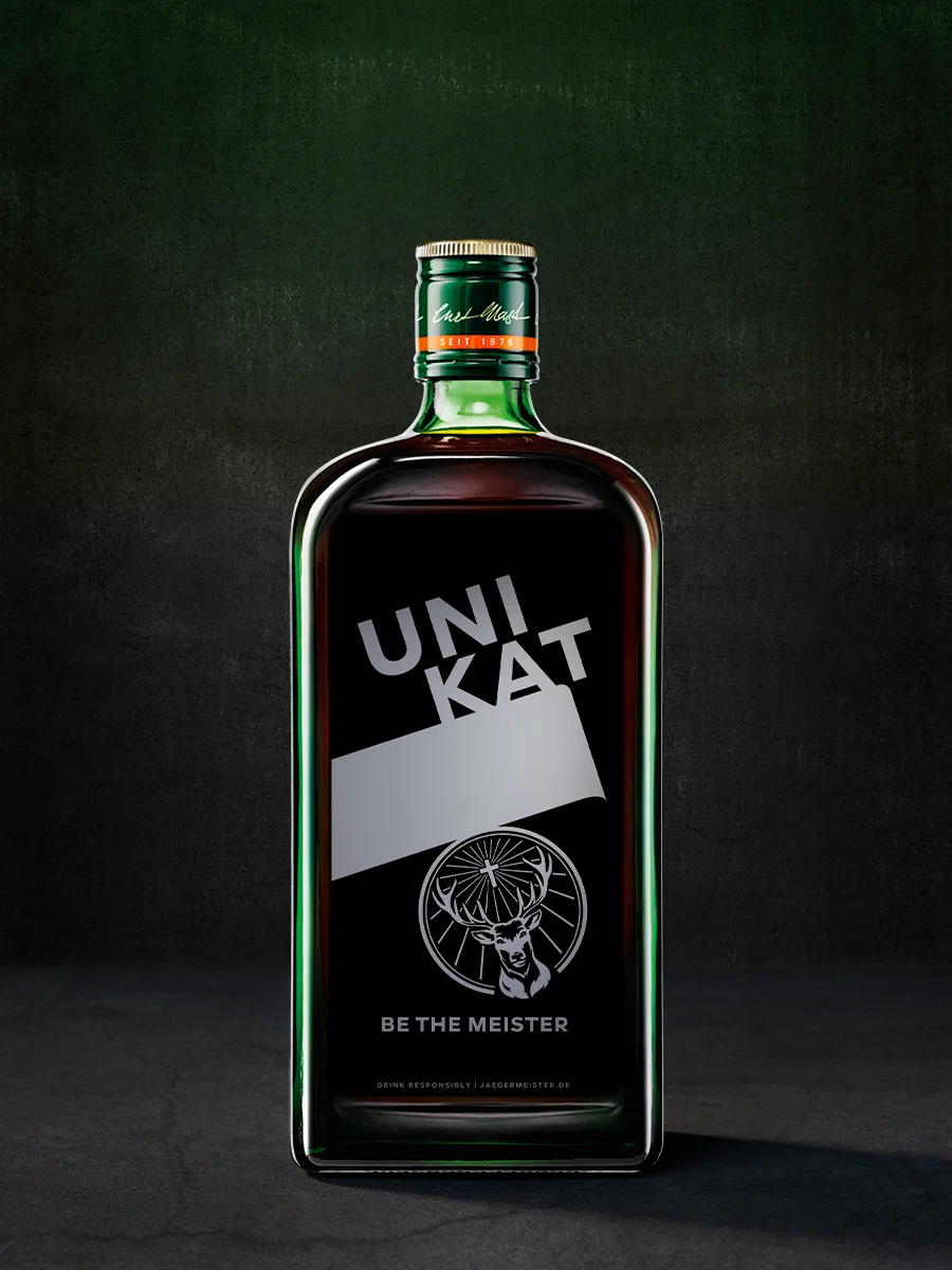 Jägermeister Gravurflasche Unikat