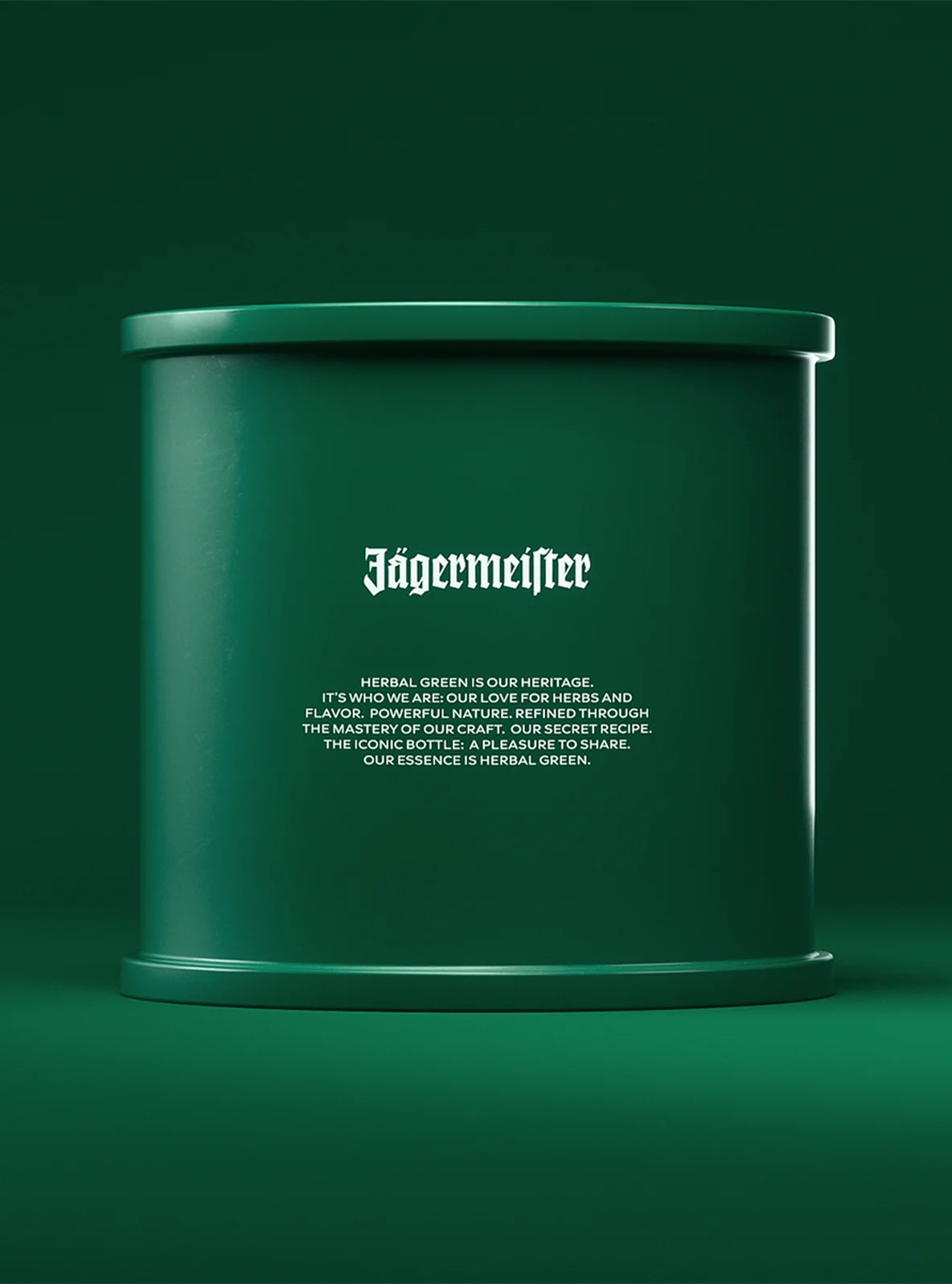 Herbal Green Der Farbeimer