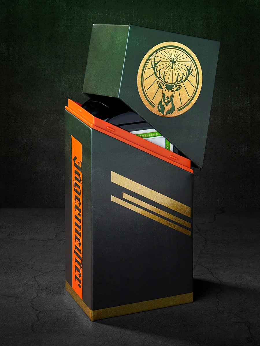 0,7-l Jägermeister in Jägermeister Tin Geschenkbox