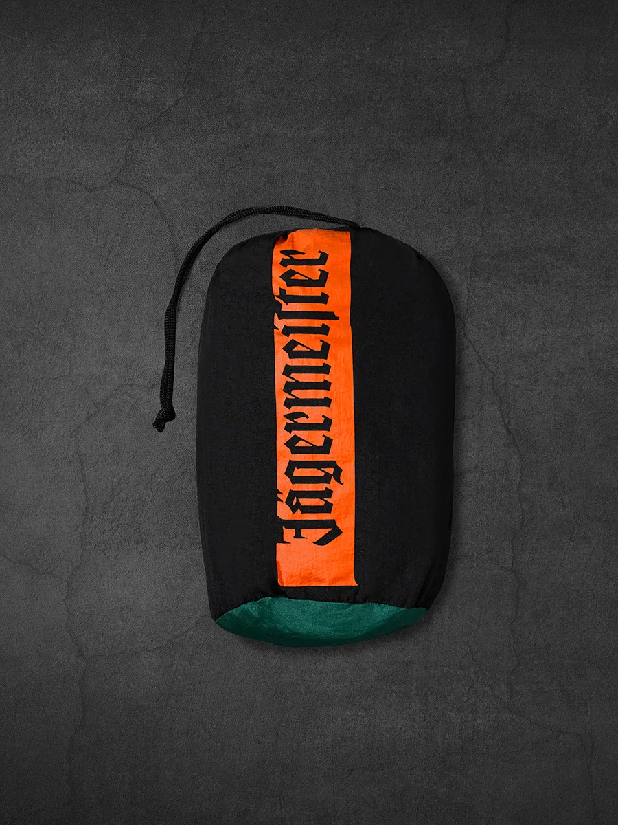 Jägermeister Hängematte eingepackt