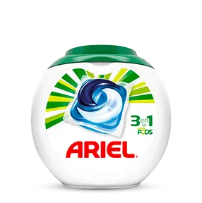 Detergente en cápsulas Ariel 3 en 1 Pods Product