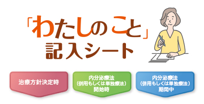 「わたしのこと」記入シート