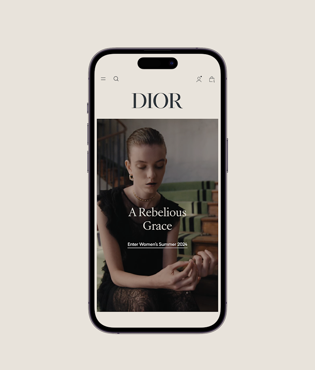 DIOR Homepage