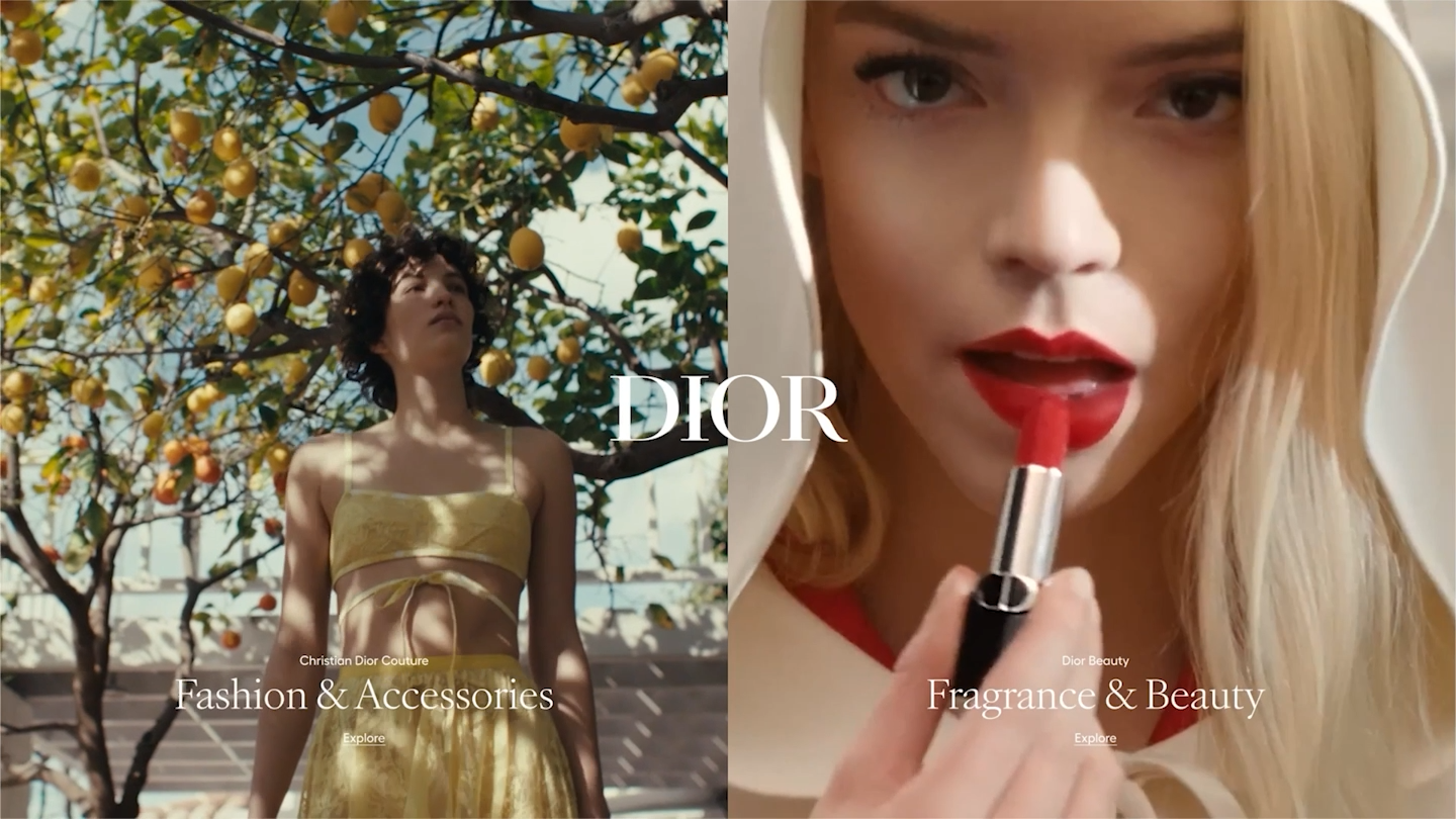 Dior.com hero