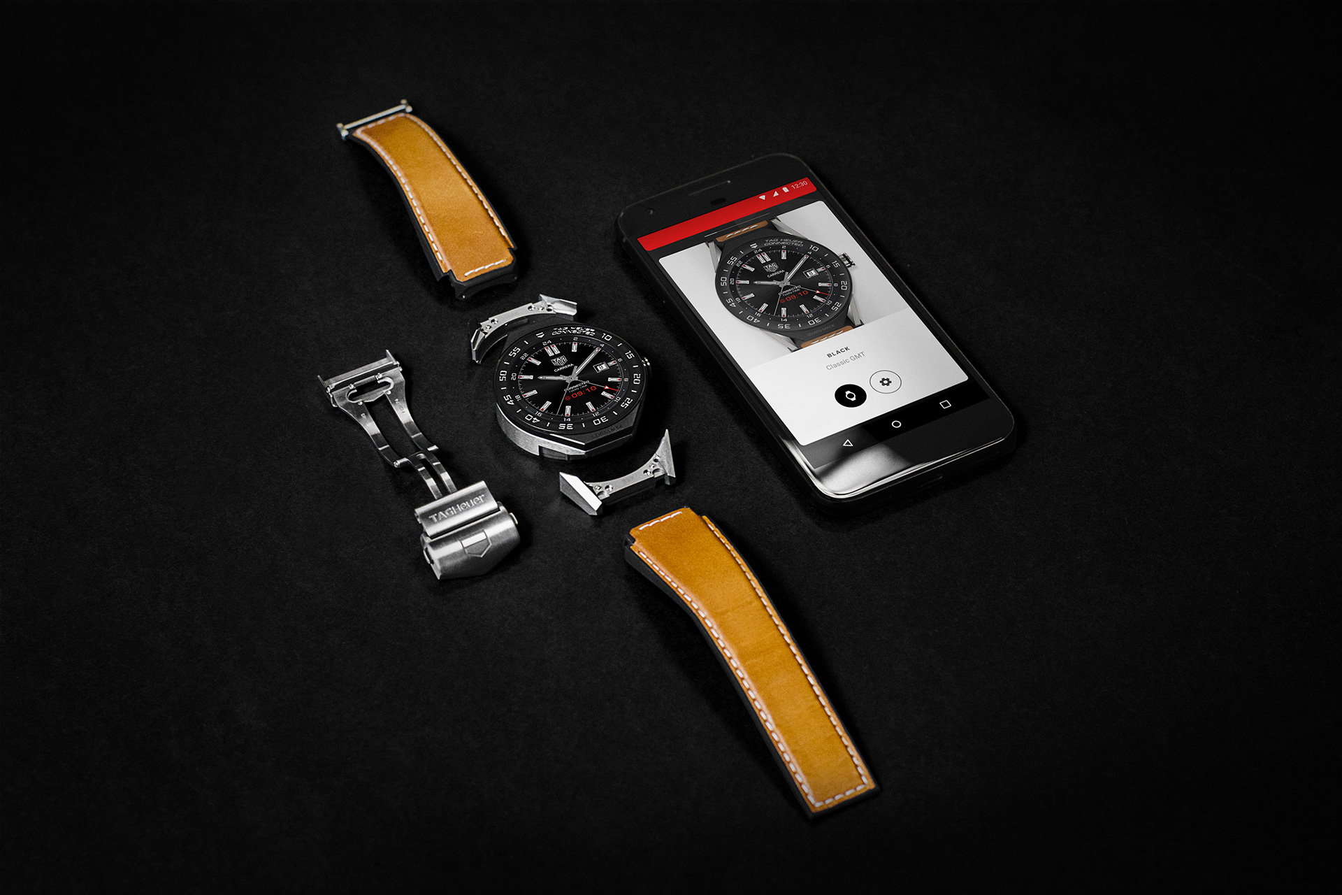 Tag heuer carrera connected modular outlet 45