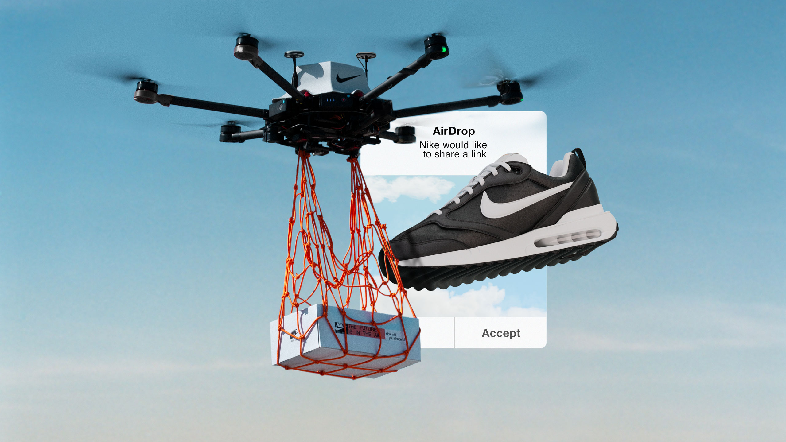 Nike sales air drop