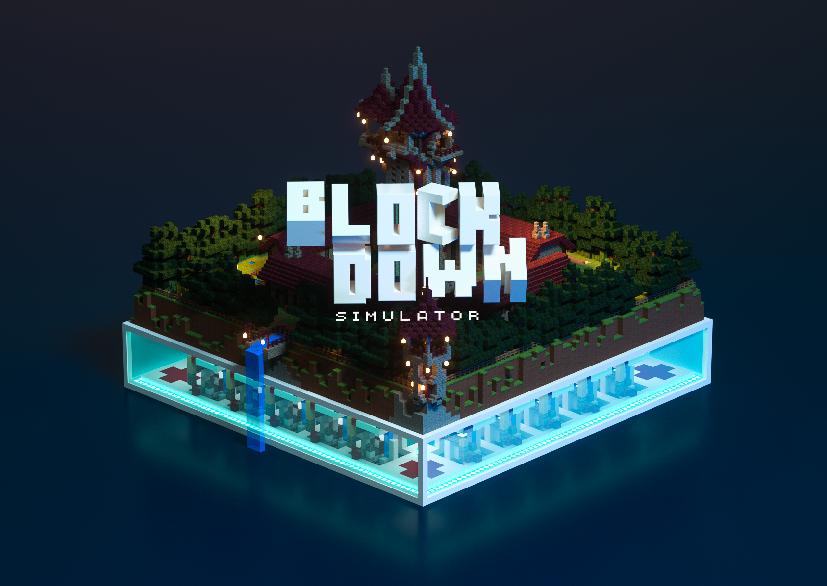 Blockdown logo hero
