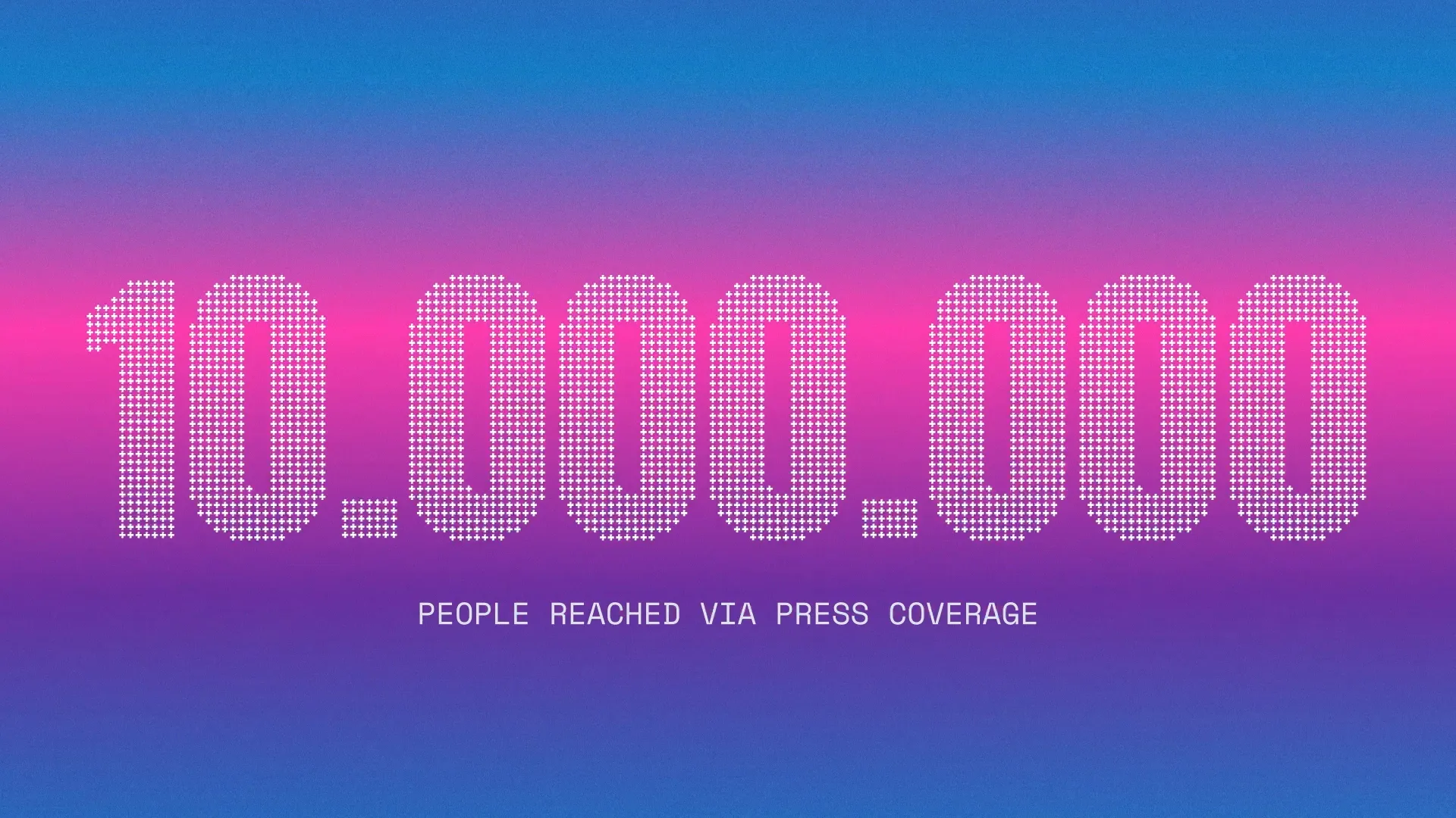 PR and earned media strategy
