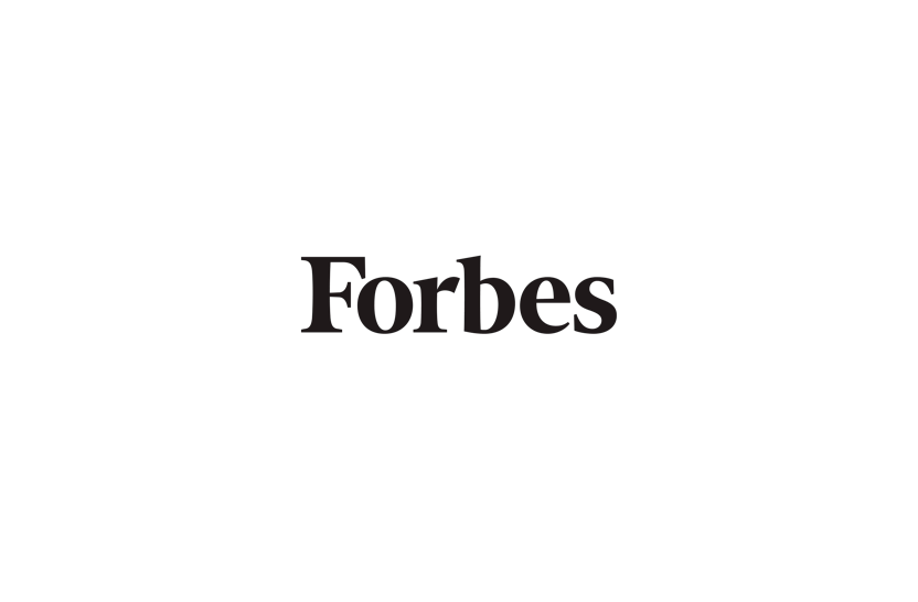 The Forbes logo displayed in black serif font on a plain white background.