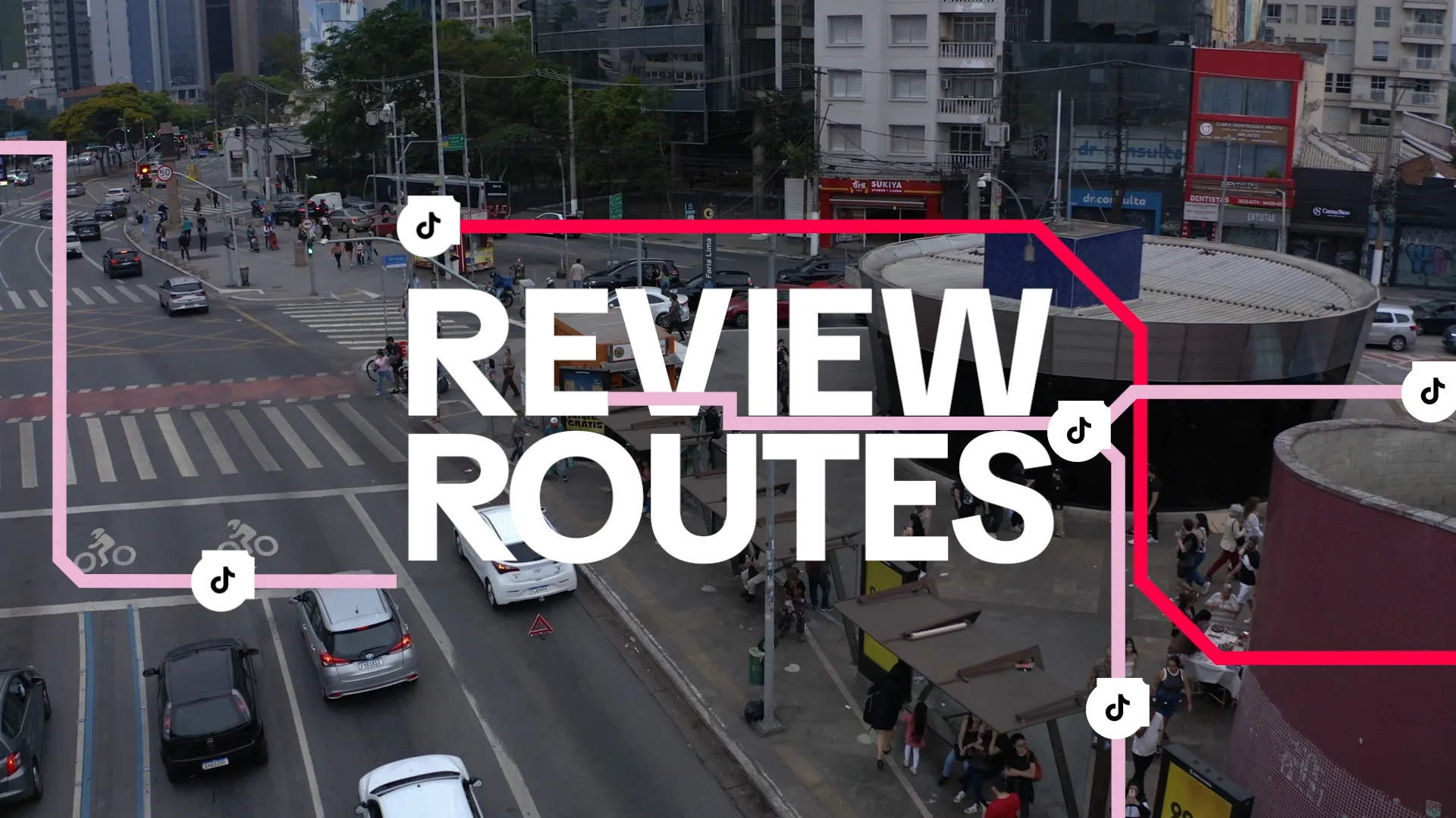 Media alignment and transit mapping