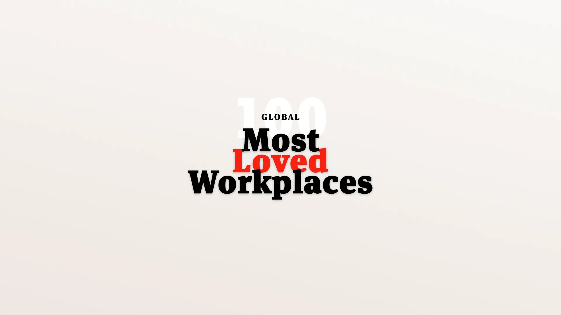 Most Loved Workplace Banner