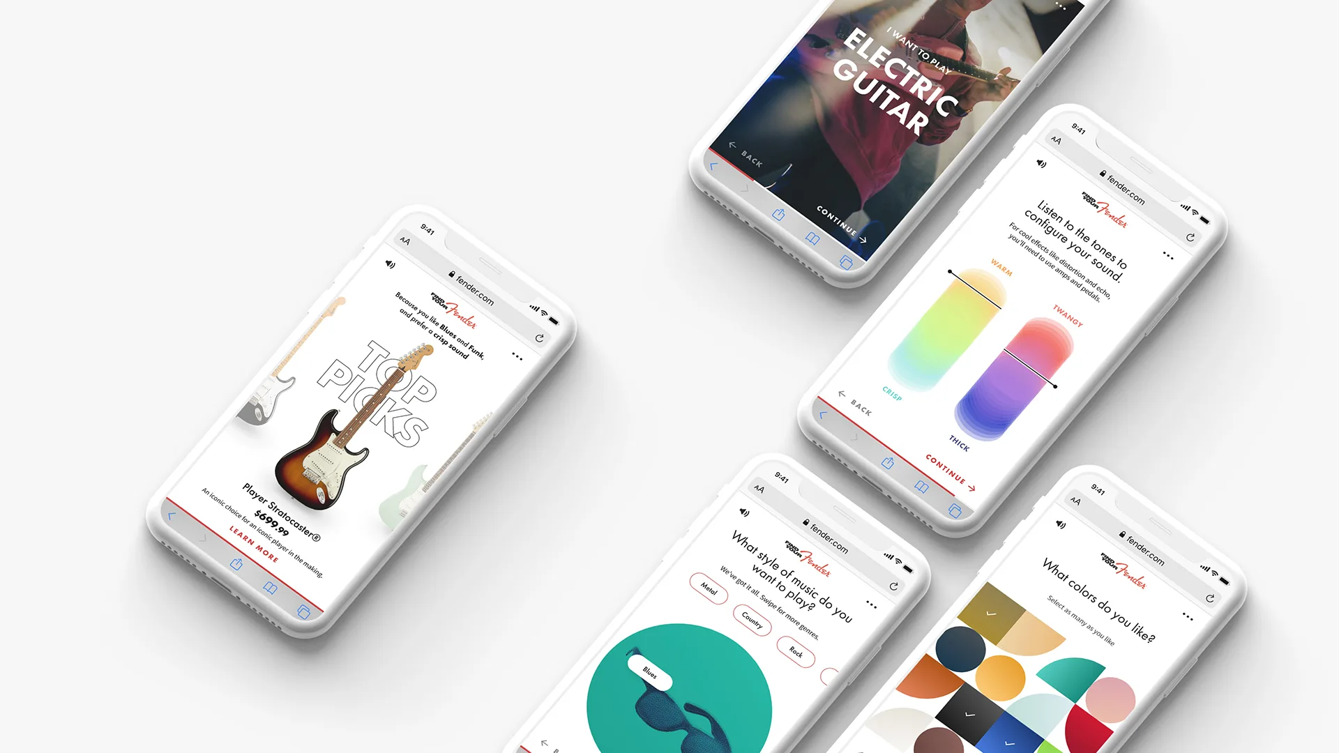 Fender Hero Image