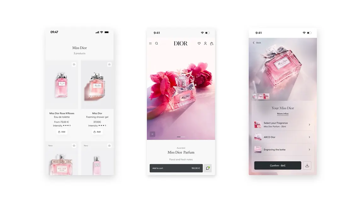 Website concept and design