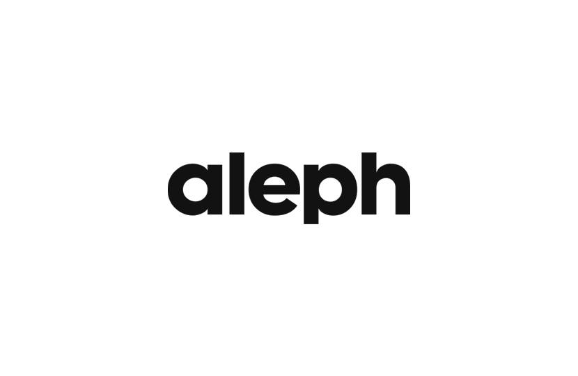 Aleph logo.