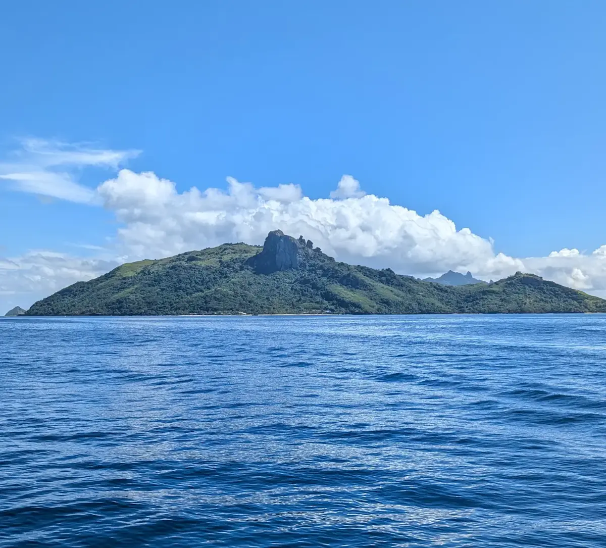 Kuata island in Fiji
