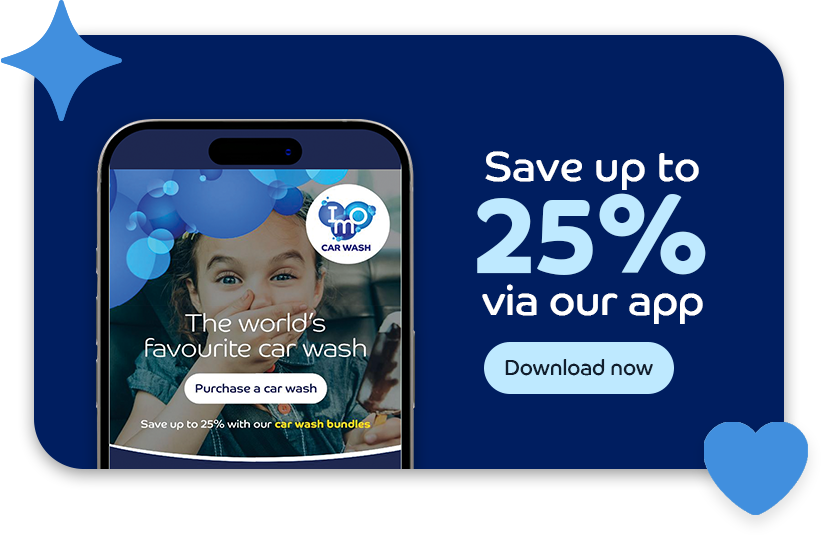 Save up to 25% via our app