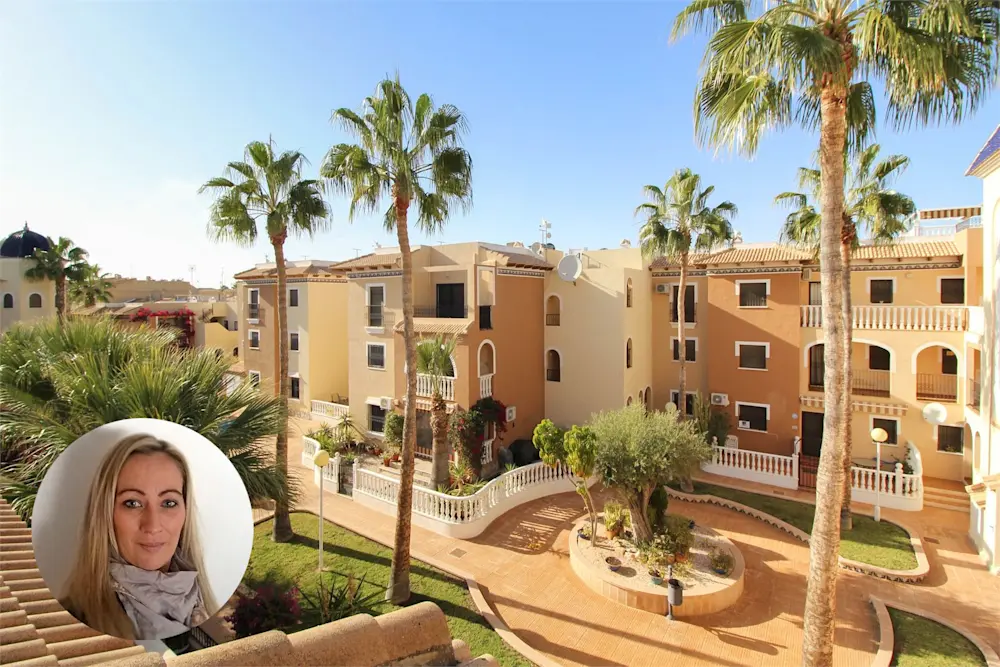 Lägenheten ligger i Los Alcázares