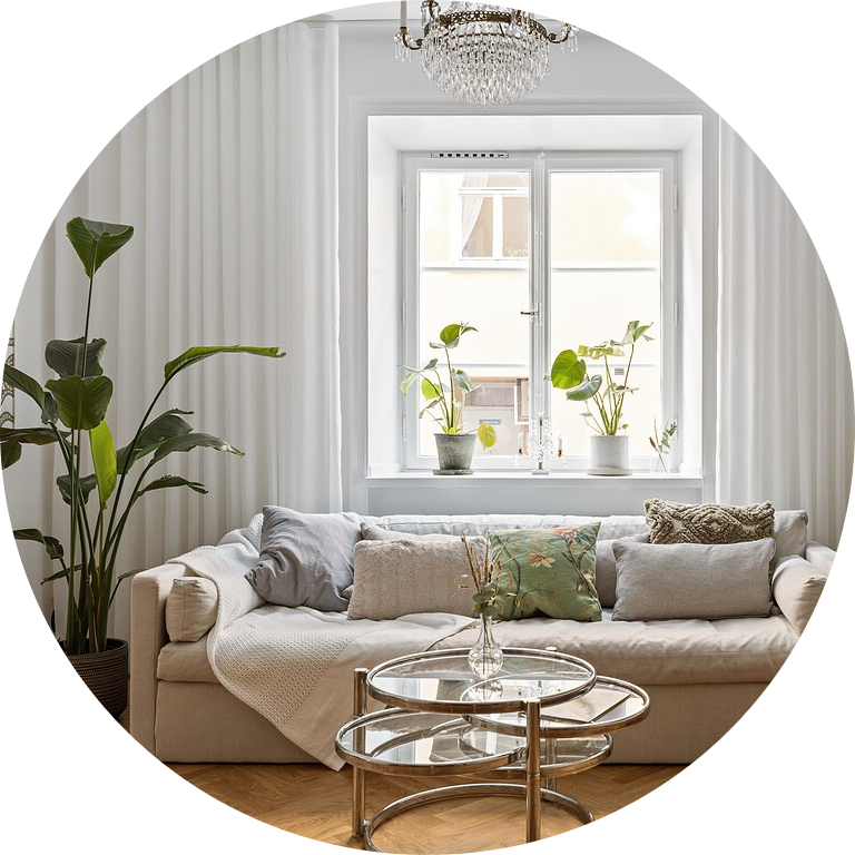 Styla hemmet med nya växter. 