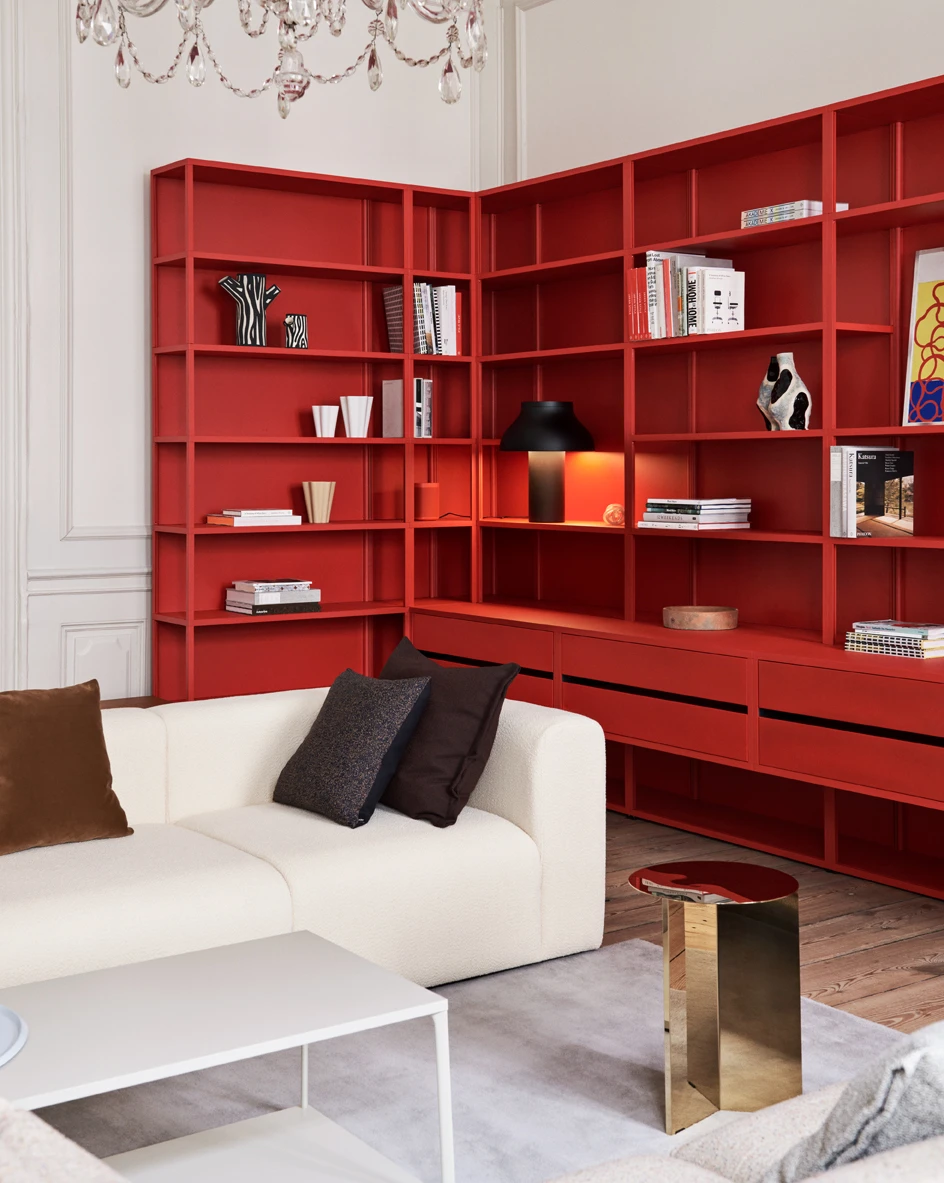 Röda nyanser i fokus i år. Foto: HAY