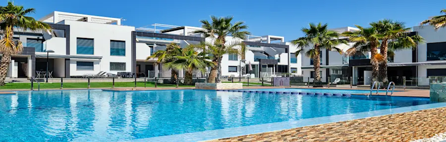 lägenheter, pool, utomlands