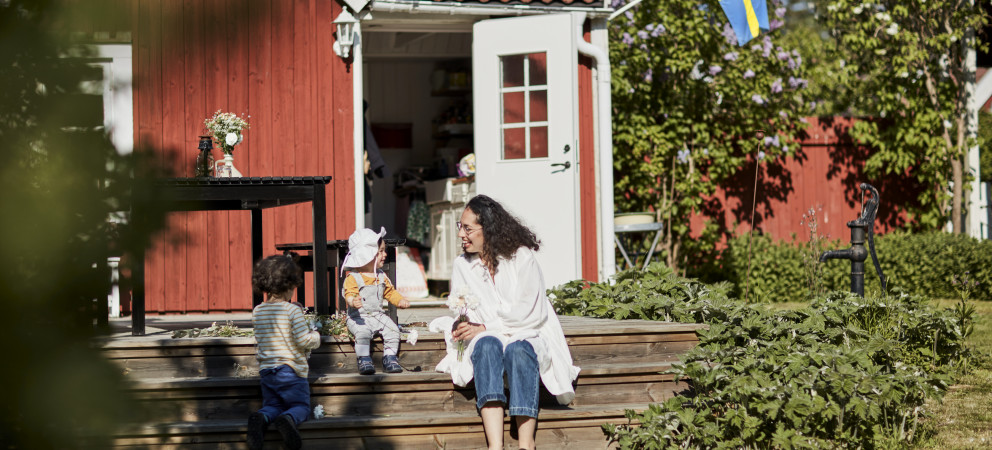 Drömmer du om ett rött hus med vita knutar?