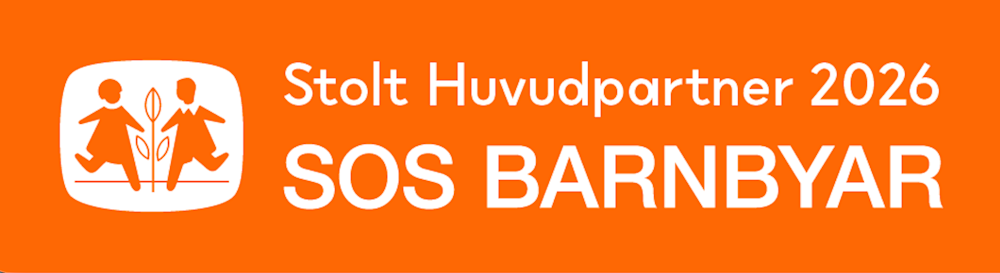 Fastighetsbyrån är stolt Huvudpartner till SOS Barnbyar sedan 2017