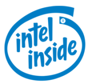 Intel Logo inside