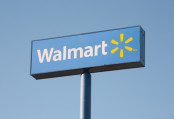 Walmart Logo on Building