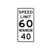 60/40 40/60 signage