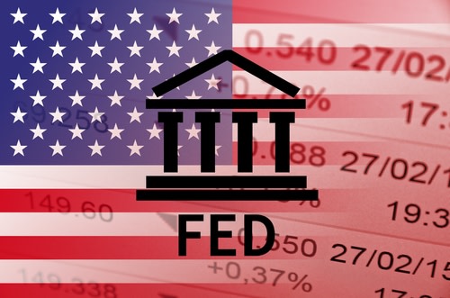 FED on Top of The American Flag