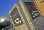 Dow Jones Sign USA
