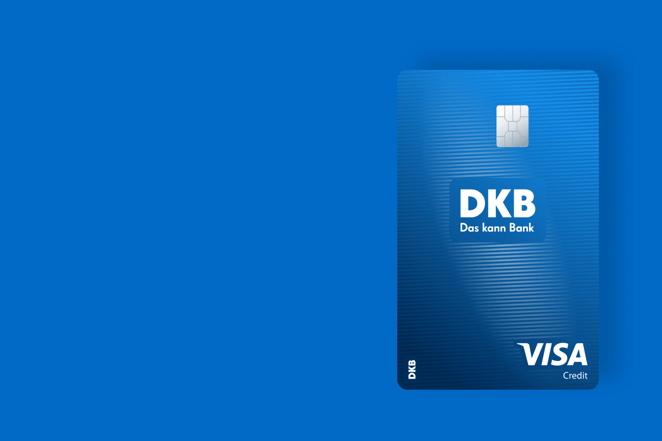 Illustration der DKB VISA Kreditkarte