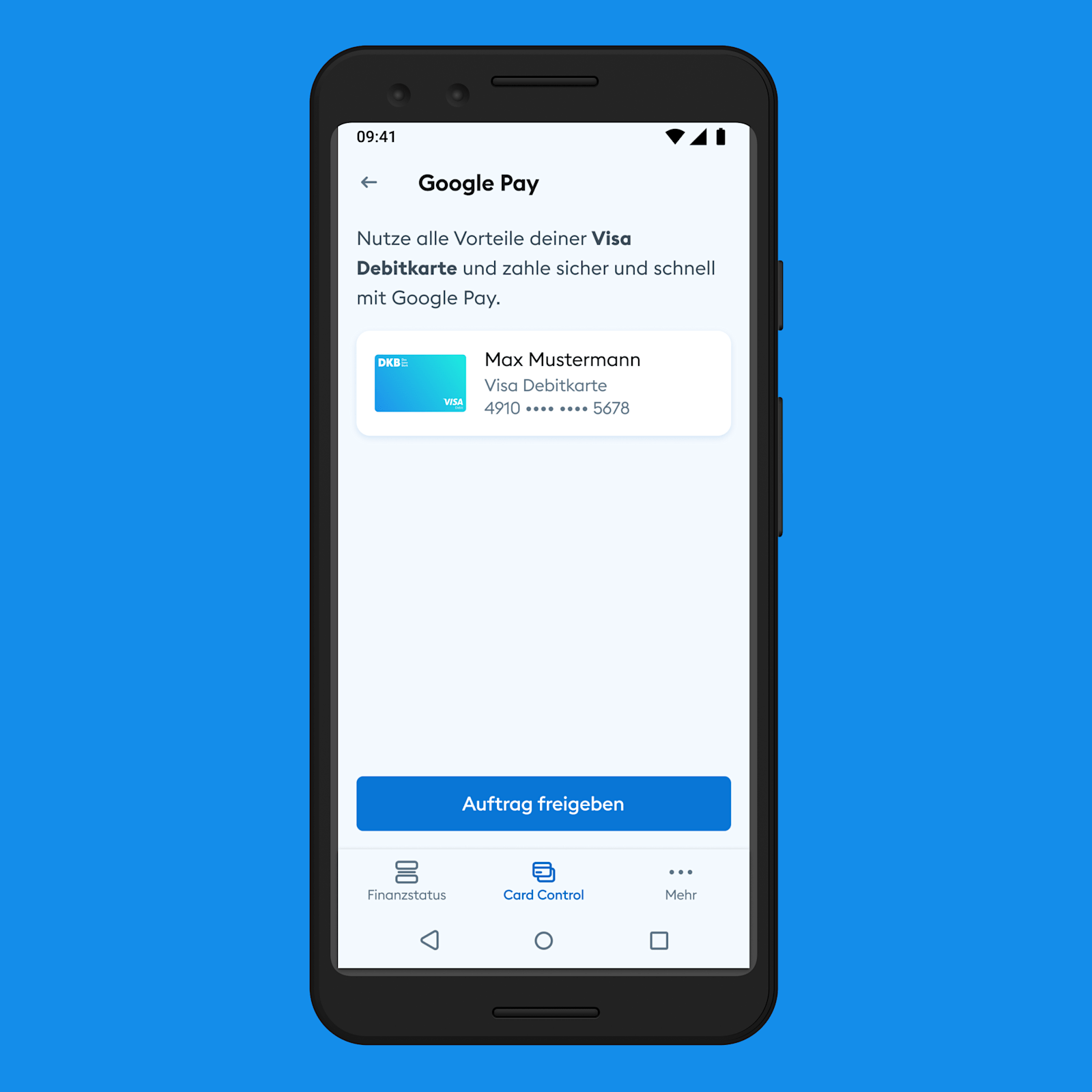 Google Pay für mobiles Bezahlen DKB AG