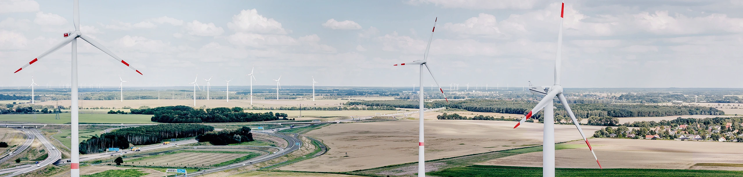 Windpark Lindenberg der Windprojekte Jan Teut GmbH